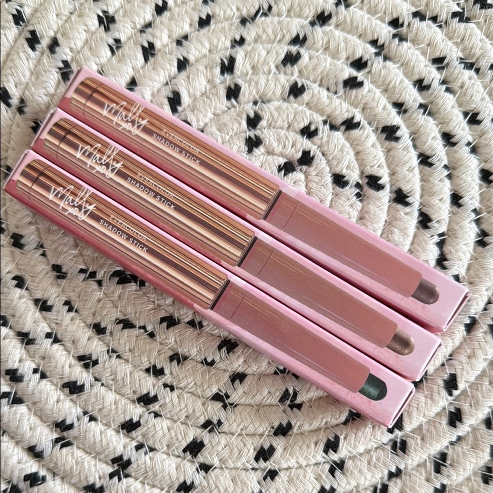 Mally Beauty Shadow Stick Trio - Pink and Brown